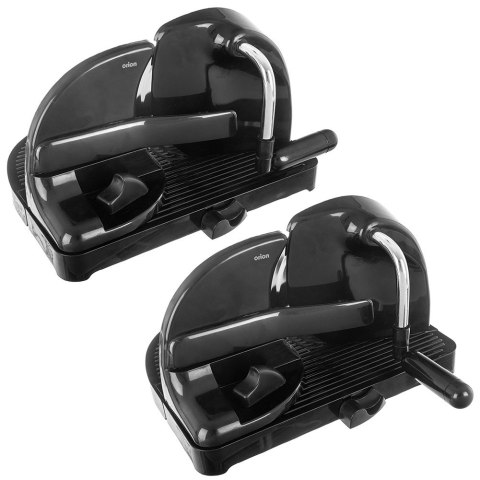 Krajalnica ręczna do krojenia chleba maszynka kompaktowa czarna ORION 144711