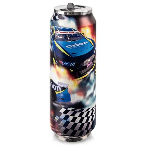 Kubek termiczny PUSZKA ze słomką ustnikiem do auta WYŚCIG 700 ml ORION 124823