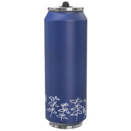 Kubek termiczny PUSZKA ze słomką ustnikiem na kawę LOUKA 700 ml ORION 124817