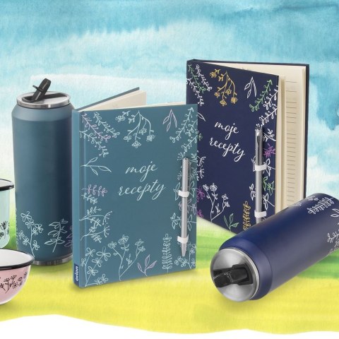 Kubek termiczny PUSZKA ze słomką ustnikiem na kawę LOUKA 700 ml ORION 124817