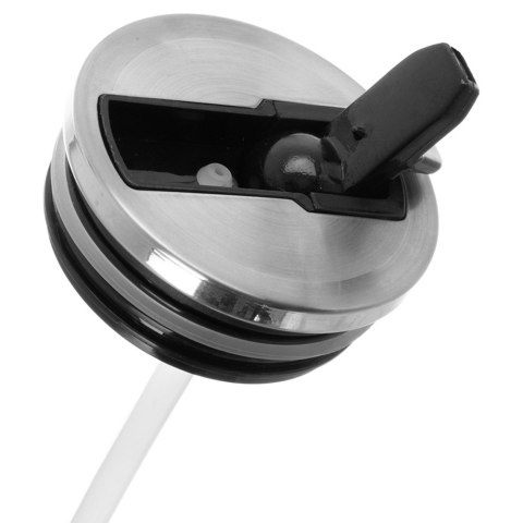 Kubek termiczny PUSZKA ze słomką ustnikiem na kawę SŁUCHAWKI 500 ml ORION 124826