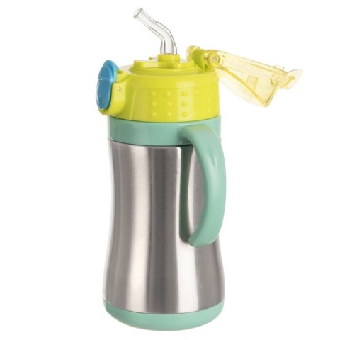 Kubek termiczny dla dzieci z ustnikiem butelka bidon zielony 300ml ORION 128517