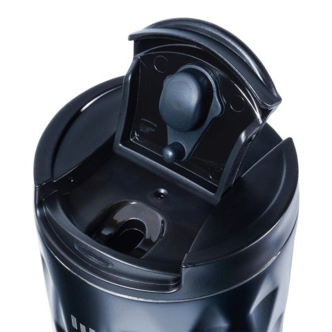 Kubek termiczny na kawę herbatę do samochodu stalowy czarny 500 ml ORION 112271