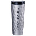 Kubek termiczny na kawę herbatę do samochodu stalowy szary 500 ml ORION 112272