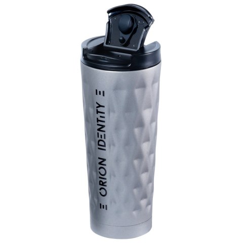 Kubek termiczny na kawę herbatę do samochodu stalowy szary 500 ml ORION 112272