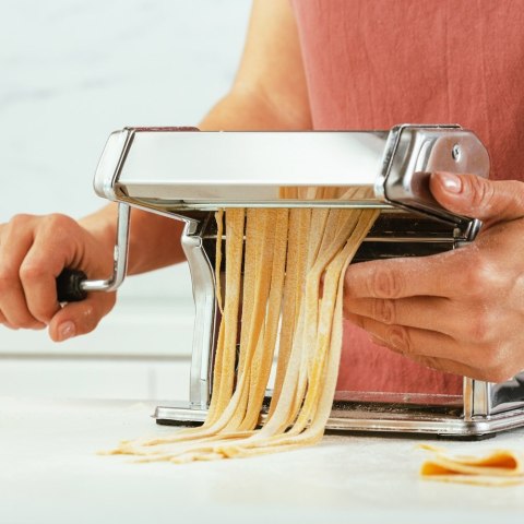 Maszynka ręczna do robienia makaronu wałkowania ciasta na pierogi ACER NAVA 10-234-011