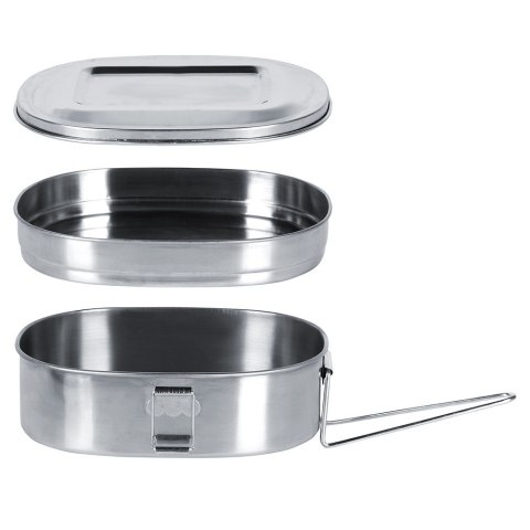 Menażka harcerska obiadowa turystyczna wojskowa stalowa 350 / 900 ml 2 ele. REDCLIFFS 229141