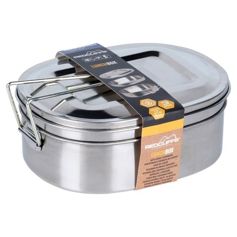 Menażka harcerska obiadowa turystyczna wojskowa stalowa 350 / 900 ml 2 ele. REDCLIFFS 229141