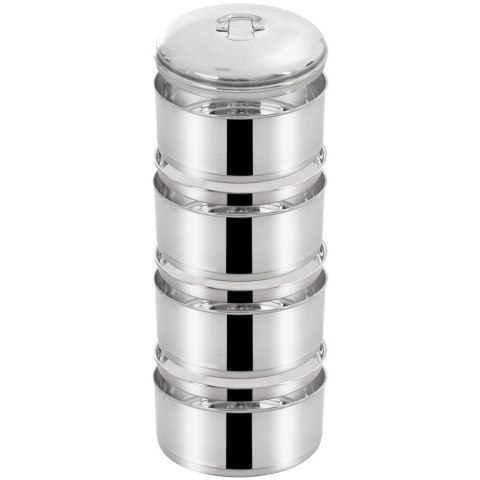 Menażka harcerska obiadowa turystyczna wojskowa stalowa 4-poziomowa 4x1,3L ORION 120965