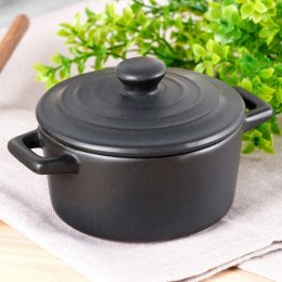 Miseczka do zapiekania pieczenia kokilka porcelanowa z pokrywką 150ml HIT 279912