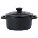 Miseczka do zapiekania pieczenia kokilka porcelanowa z pokrywką 150ml HIT 279912