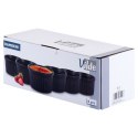 Miseczki kokilki ceramiczne do zapiekania piekarnika czarne 260ml 6-ele VILDE 279005