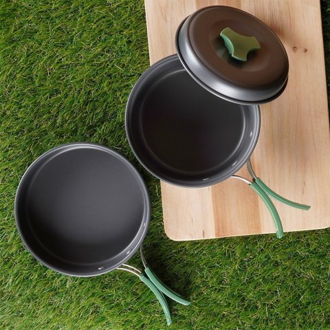 Naczynia turystyczne kempingowe zestaw naczyń turystycznych 500/900ml 2-ele REDCLIFFS 229142