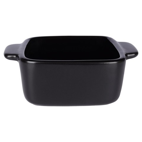 Naczynie żaroodporne ceramiczne czarne kwadratowe małe 10x7x3.5cm 80ml VILDE 279905