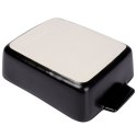 Naczynie żaroodporne ceramiczne czarne prostokątne 21.5x14x6cm 800ml VILDE 279907
