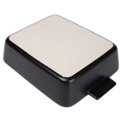 Naczynie żaroodporne ceramiczne czarne prostokątne duże 27.5x19x6cm 1.5L VILDE 279908