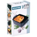 Naczynie żaroodporne do pieczenia ceramiczne czarne prostokątne 350ml VILDE 279013