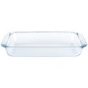 Naczynie żaroodporne szklane do piekarnika zapiekania 34.5x20.5x5cm 2.2L VILDE 259611