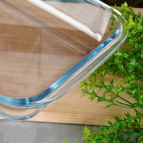 Naczynie żaroodporne szklane do piekarnika zapiekania 34.5x20.5x5cm 2.2L VILDE 259611