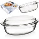 Naczynie żaroodporne szklane z pokrywką 33x20x13 cm 3L ORION 127034