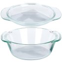 Naczynie żaroodporne z pokrywką szklane do zapiekania 1.4L + 430ml VILDE 259601