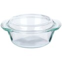 Naczynie żaroodporne z pokrywką szklane do zapiekania 1L + 270ml VILDE 259600