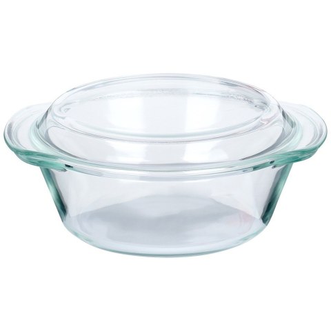 Naczynie żaroodporne z pokrywką szklane do zapiekania 1L + 270ml VILDE 259600