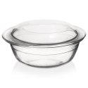 Naczynie żaroodporne z pokrywką szklane do zapiekania 24x20x10cm 1.5L ORION 127032