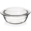 Naczynie żaroodporne z pokrywką szklane do zapiekania 27x23x11.5cm 2.2L ORION 127033