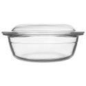 Naczynie żaroodporne z pokrywką szklane do zapiekania 27x23x11.5cm 2.2L ORION 127033