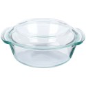 Naczynie żaroodporne z pokrywką szklane do zapiekania 2L + 750ml VILDE 259602