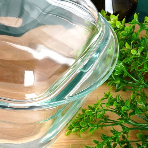 Naczynie żaroodporne z pokrywką szklane do zapiekania 3+1.5L VILDE 259603