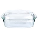 Naczynie żaroodporne z pokrywką szklane do zapiekania 3+1.5L VILDE 259603