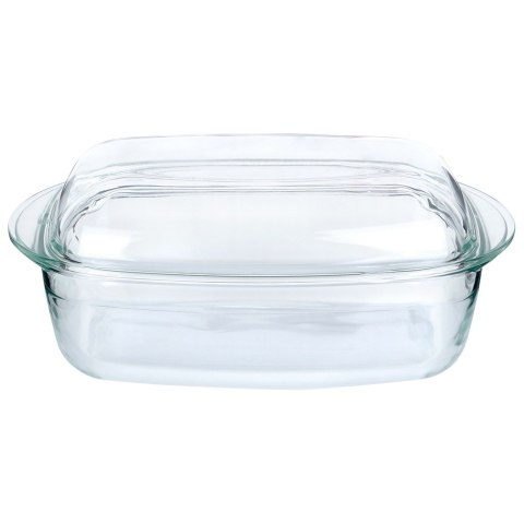 Naczynie żaroodporne z pokrywką szklane do zapiekania 3+1.5L VILDE 259603