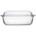 Naczynie żaroodporne z pokrywką szklane do zapiekania 32.5x19x13cm 2.9L ORION 127035
