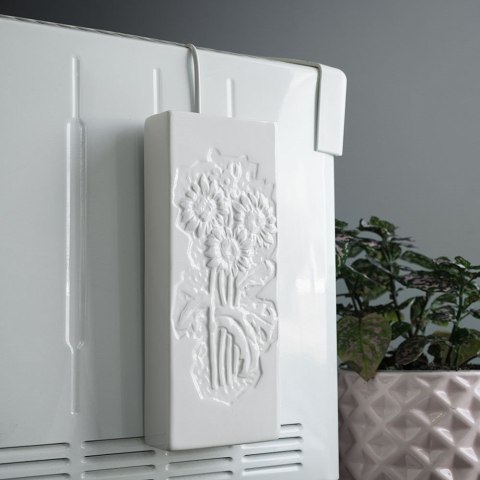 Nawilżacz powietrza na kaloryfer grzejnik ewaporacyjny ceramiczny biały 300 ml VILDE 830809