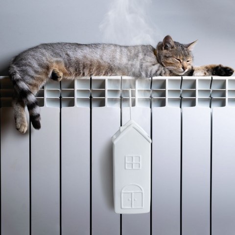 Nawilżacz powietrza na kaloryfer grzejnik ewaporacyjny ceramiczny domek 300 ml ORION 830837