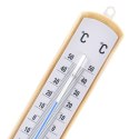 Termometr analogowy uniwersalny drewniany zewnętrzny wewnętrzny 21cm ORION 830228