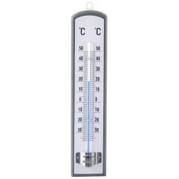 Termometr drewniany zewnętrzny i wewnętrzny do pokoju analog 21cm ORION 830229