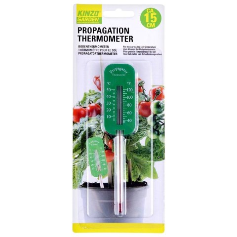 Termometr ogrodowy do gleby ziemi ogrodu wbijany w ziemię KINZO 339401