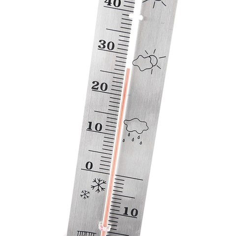 Termometr uniwersalny stalowy wewnętrzny zewnętrzny 28cm ORION 152870