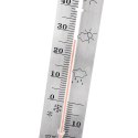 Termometr uniwersalny stalowy wewnętrzny zewnętrzny 28cm ORION 152870