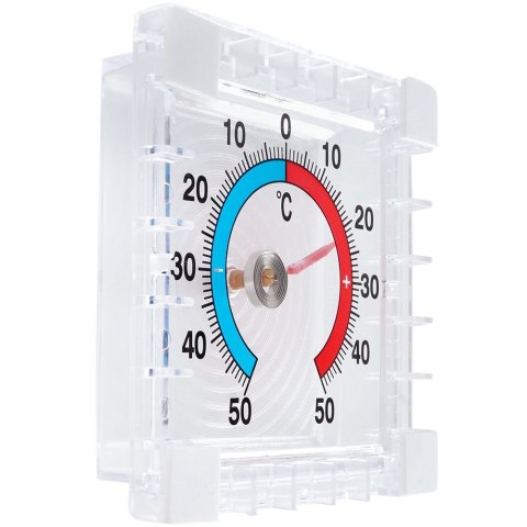 Termometr zewnętrzny okienny na okno samoprzylepny bimetaliczny HIT 569540