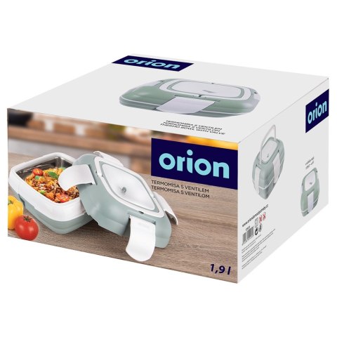 Termos obiadowy duży stalowy na obiad zupę TERMO 1,9L ORION 128528