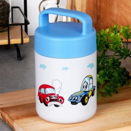 Termos obiadowy stalowy na obiad dla dzieci AUTO 450 ml ORION 125886