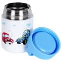 Termos obiadowy stalowy na obiad dla dzieci AUTO 450 ml ORION 125886