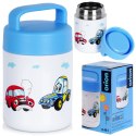 Termos obiadowy stalowy na obiad dla dzieci AUTO 450 ml ORION 125886