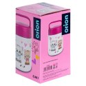 Termos obiadowy stalowy na obiad dla dzieci KOTEK 450 ml ORION 128506