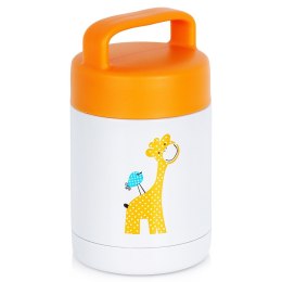 Termos obiadowy stalowy na obiad dla dzieci ŻYRAFA 450 ml ORION 125884
