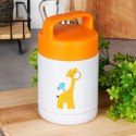 Termos obiadowy stalowy na obiad dla dzieci ŻYRAFA 450 ml ORION 125884